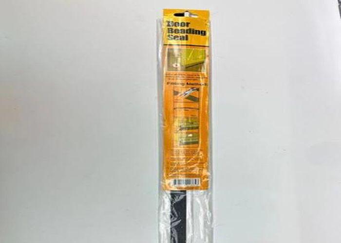 Burlete de sellado, 1 m, 7,5 cm, color negro