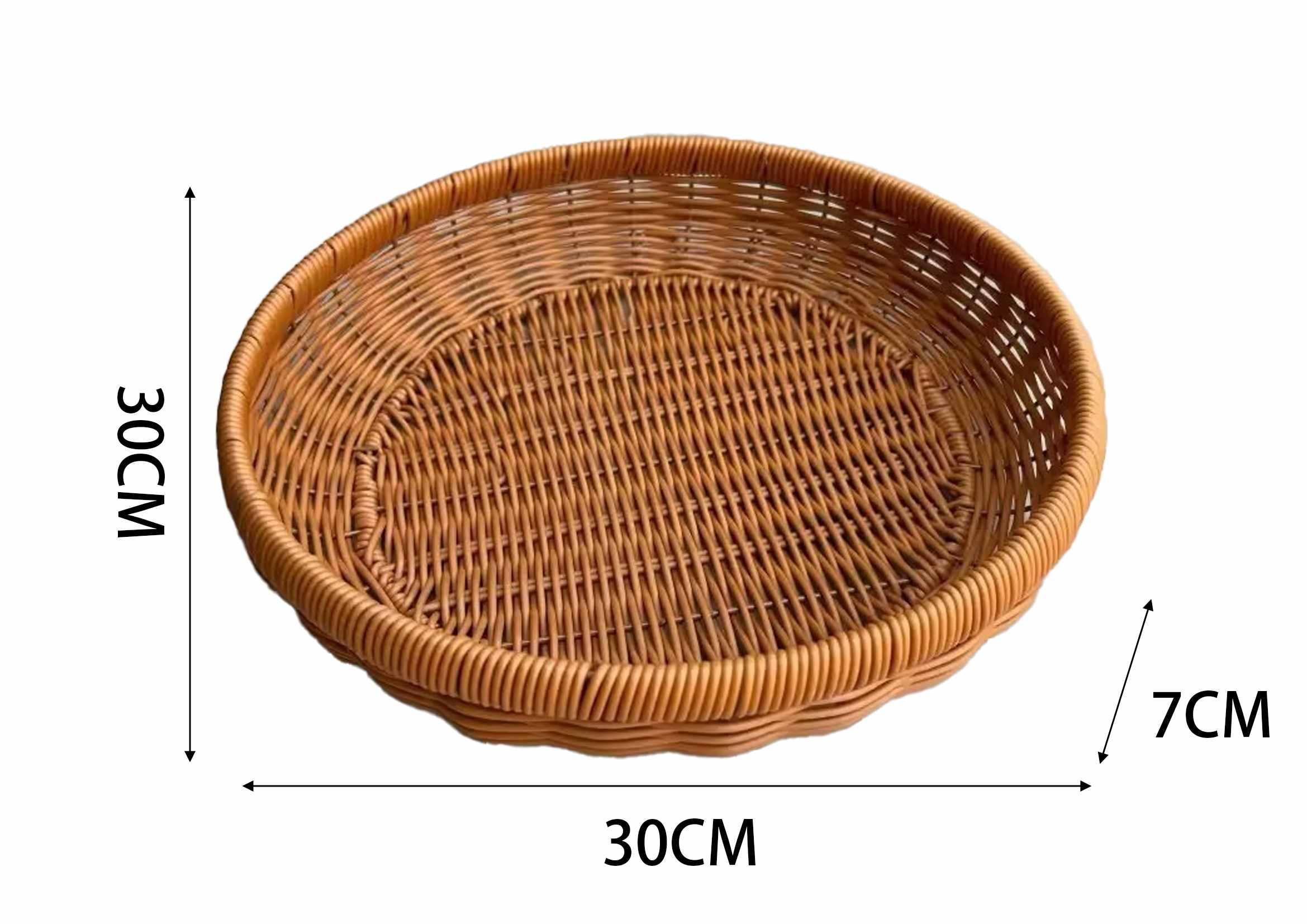 Cesta tejida de plástico, modelo 870463