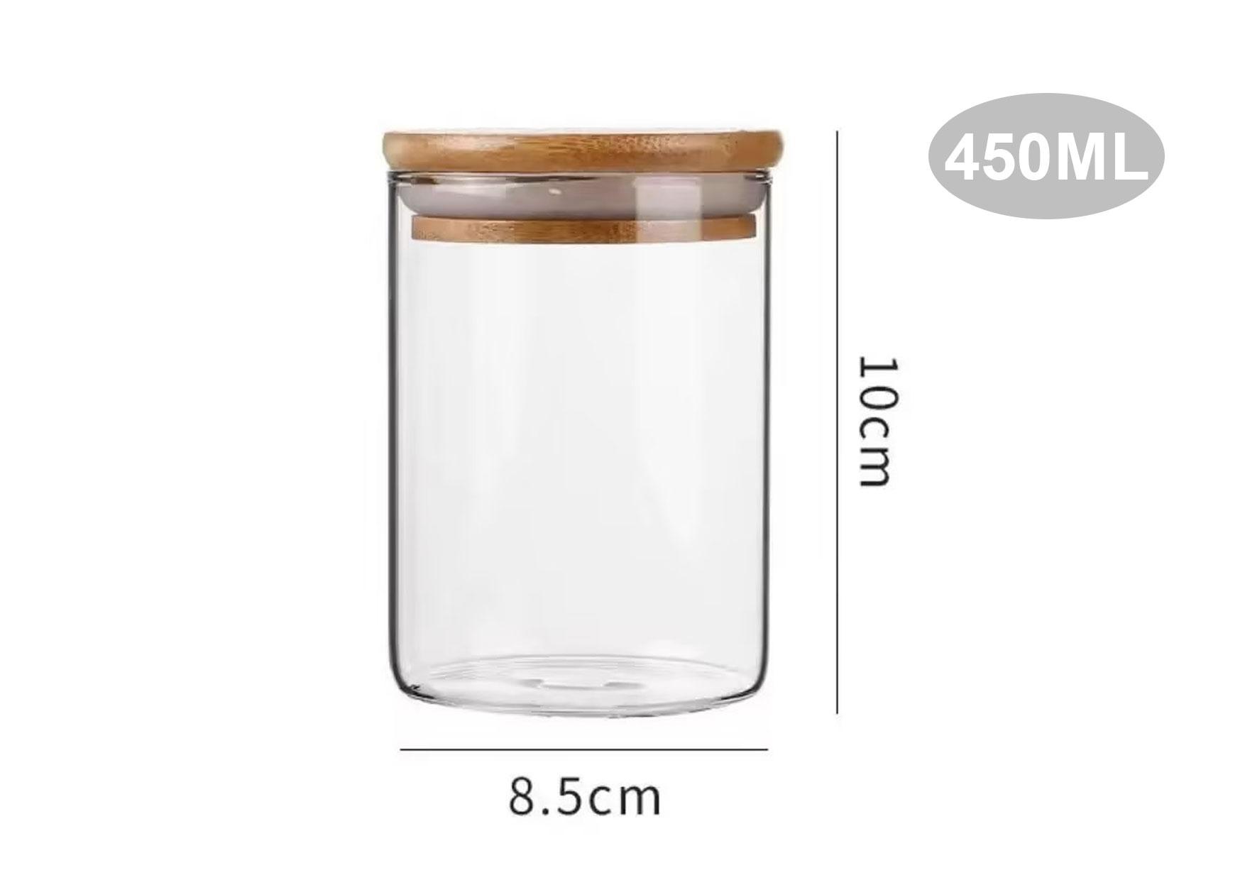 Frasco hermético, color transparente, ref. 871533