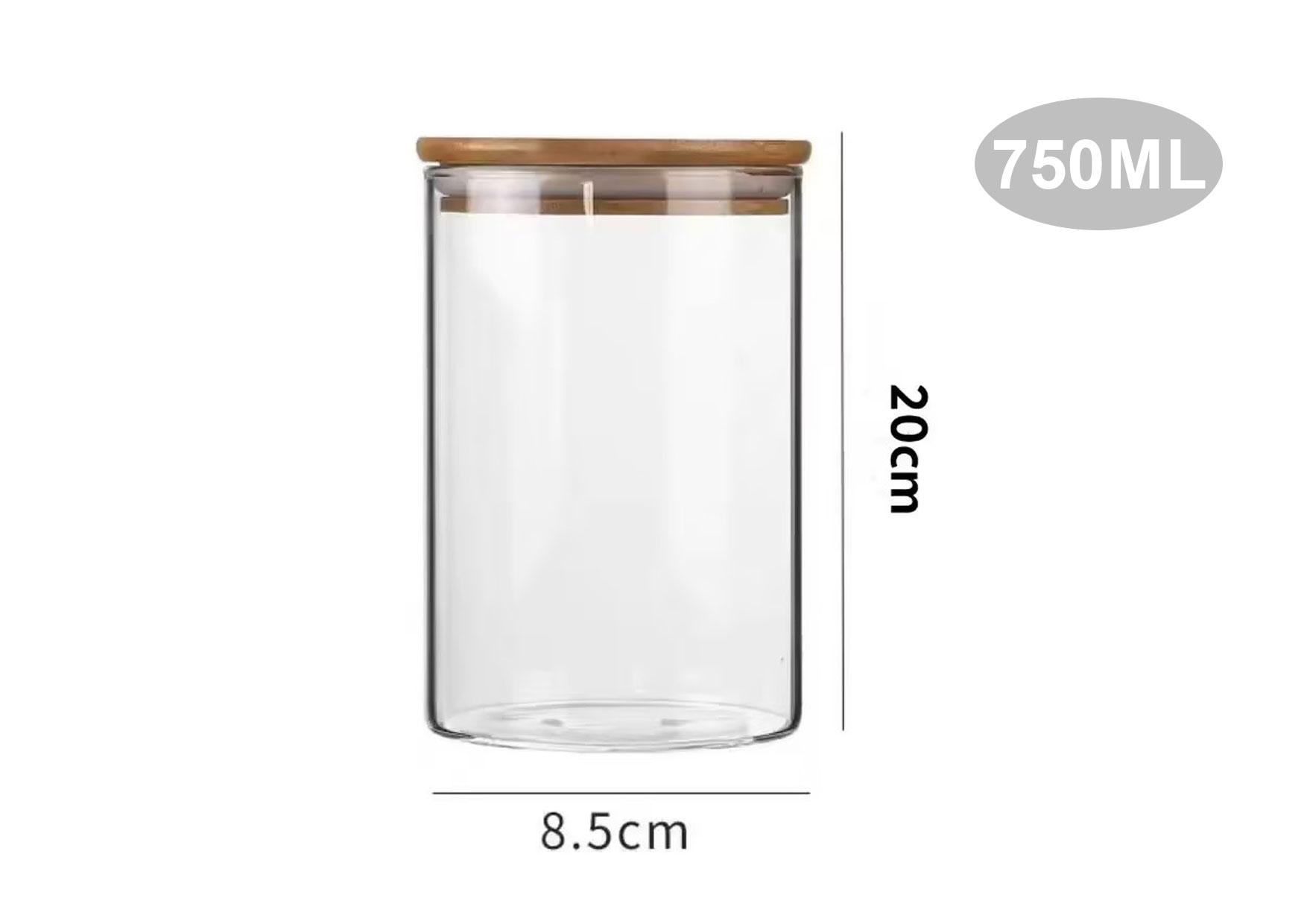 Frasco hermético, color transparente, ref. 871535