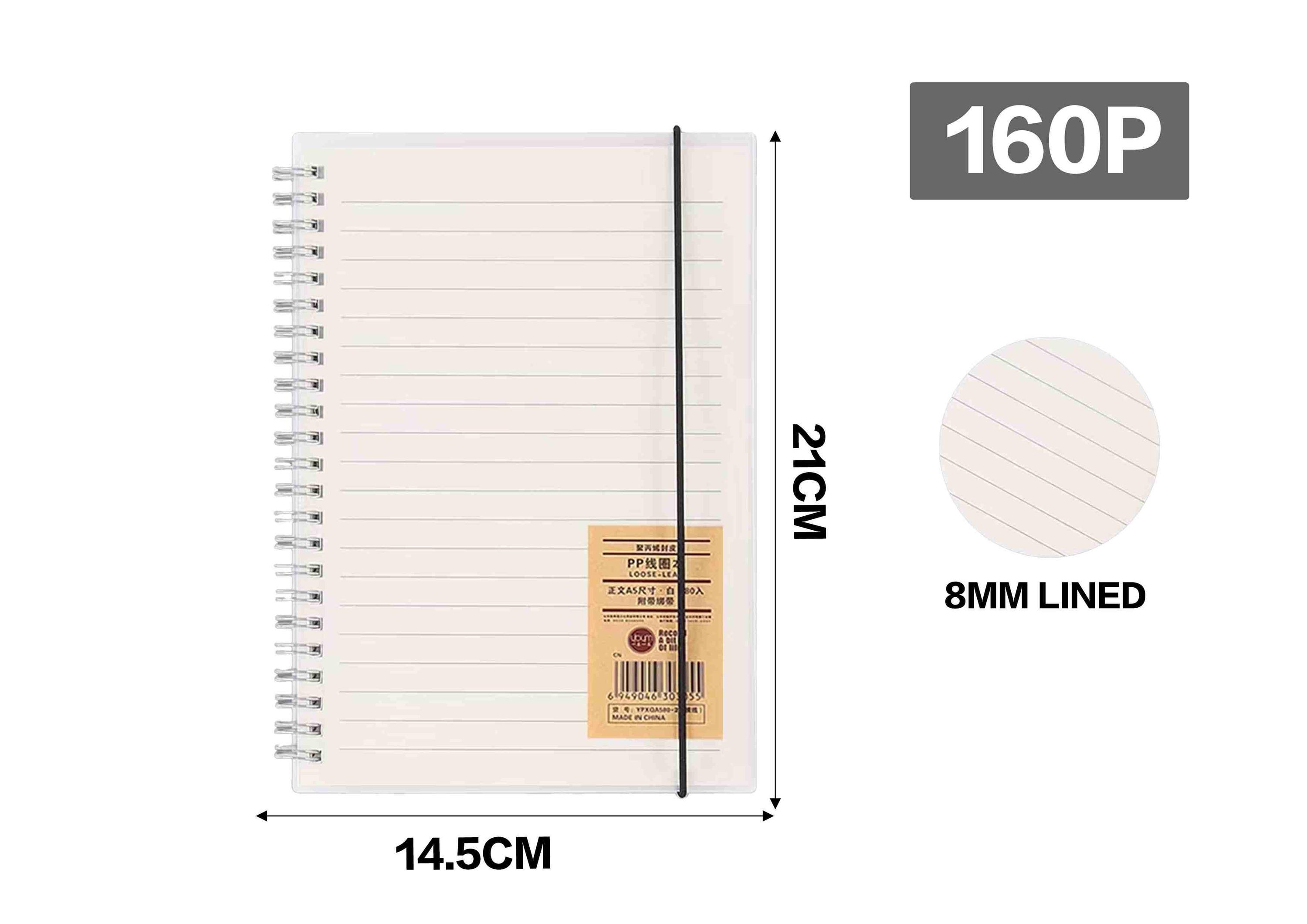 Cuaderno de bobina, modelo YXA560C-3687, modelo YPXQA580-2
