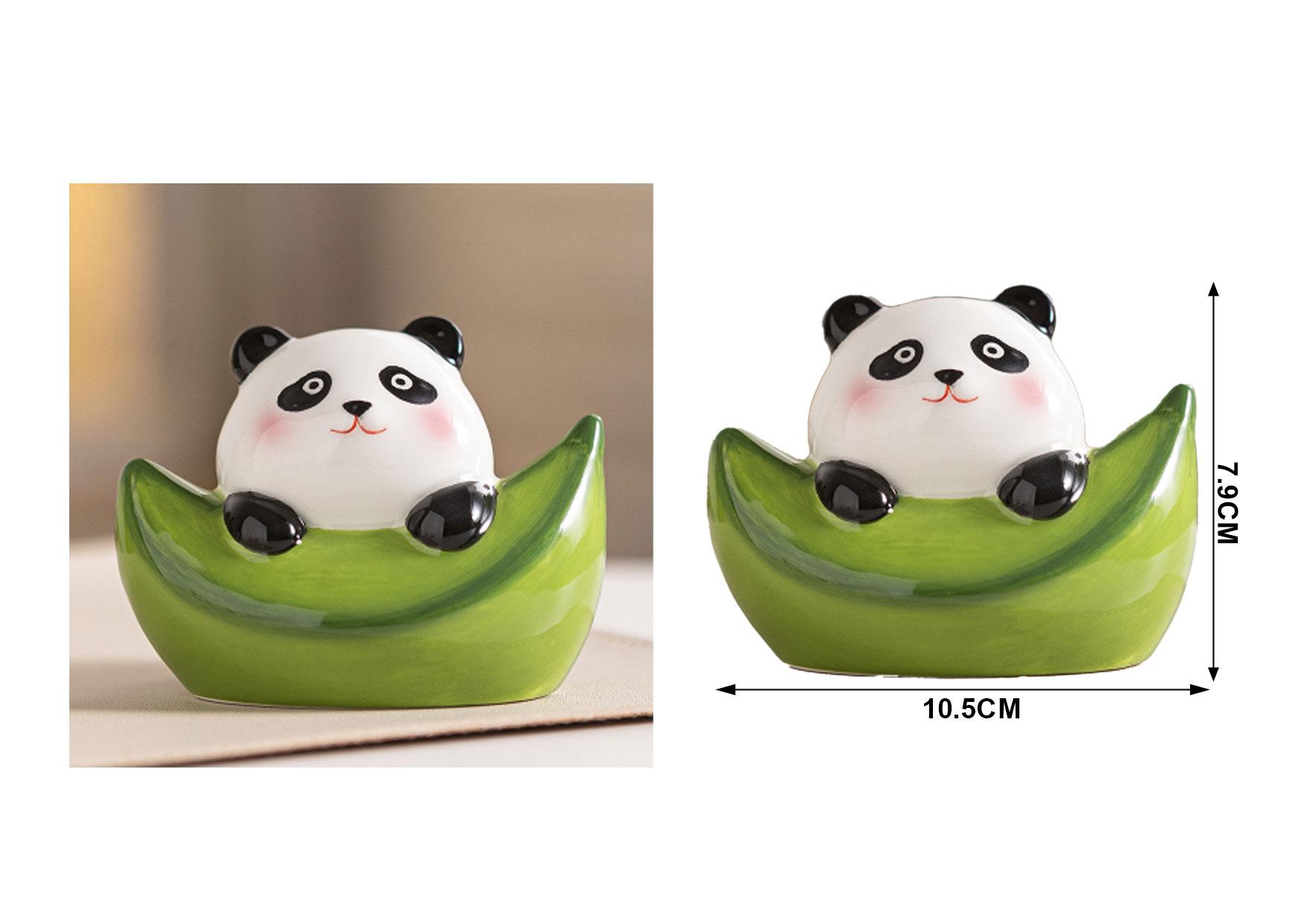 Figura decorativa, modelo HF25036-5, color verde