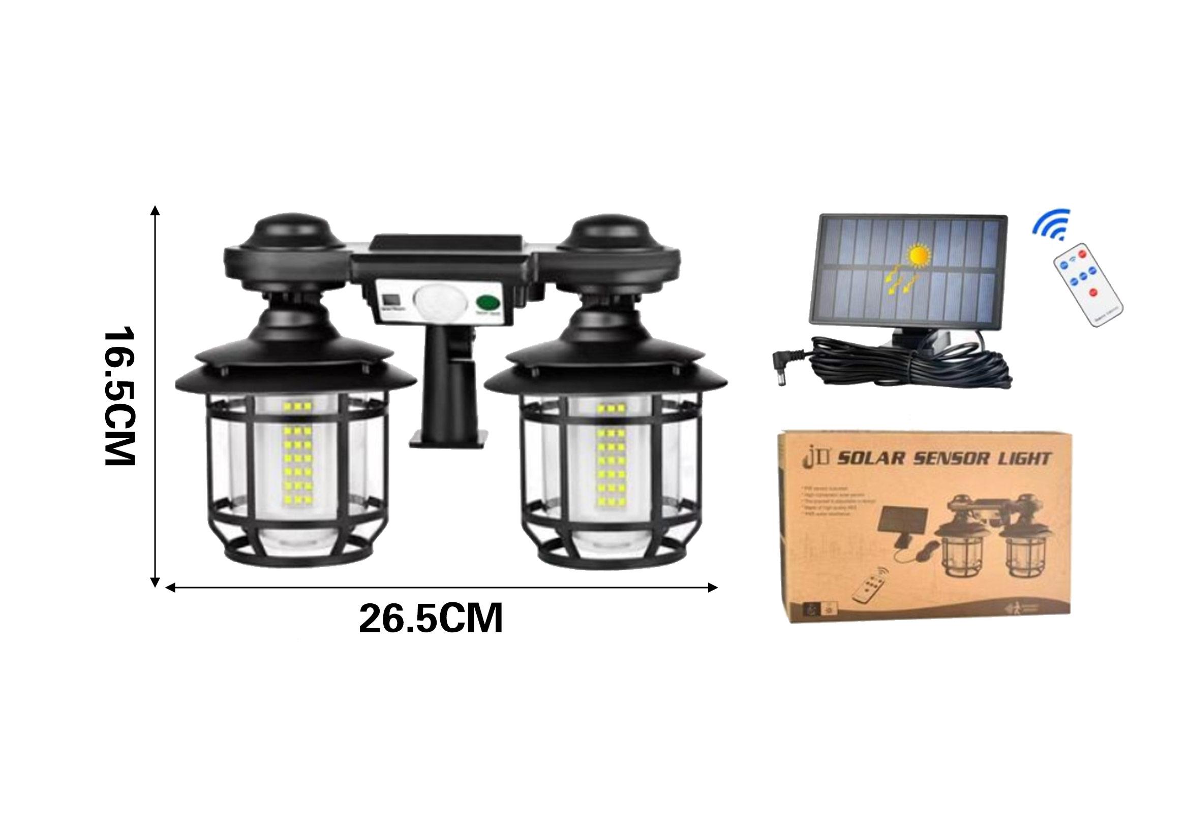 luces solares, 26,5 cm, 16,5 cm