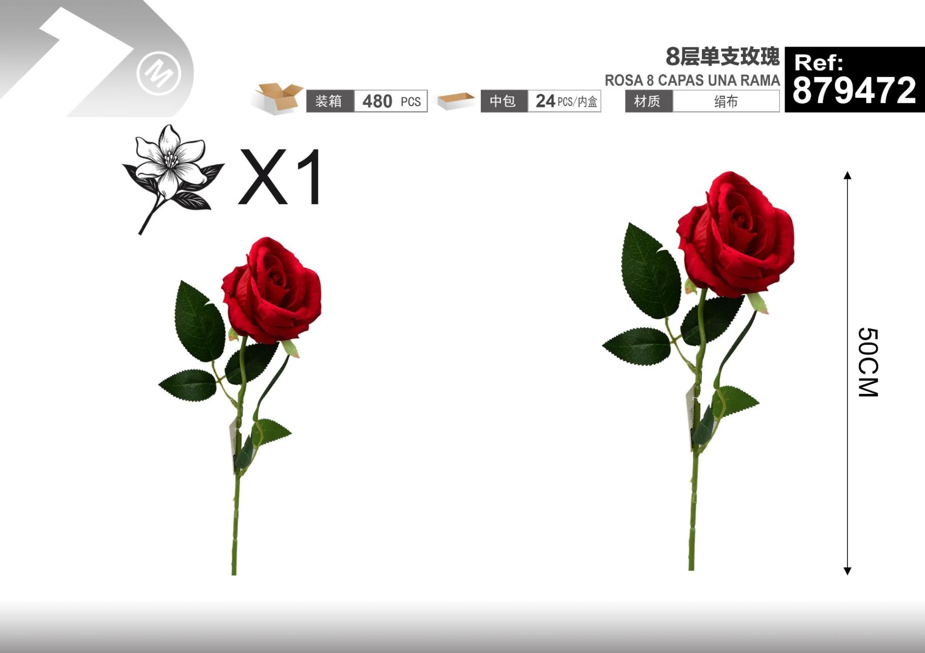 Flores y árboles decorativos, modelo 879472
