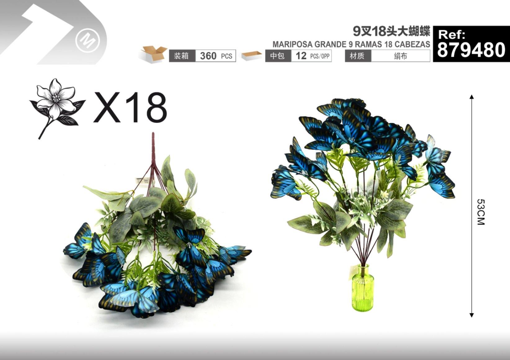 Flores y árboles decorativos, modelo 879480