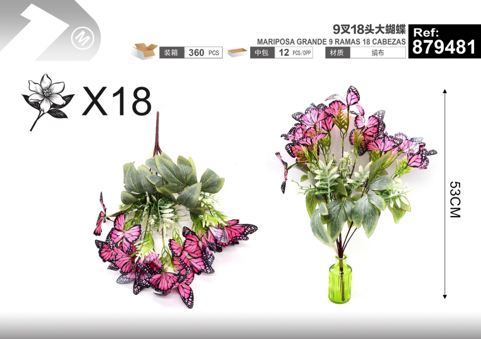 Flores y árboles decorativos, modelo 879481