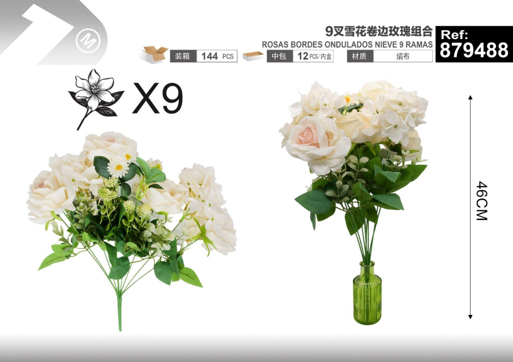 Flores y árboles decorativos, modelo 879488