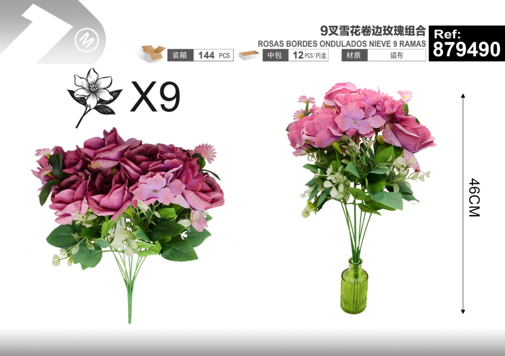 Flores y árboles decorativos, modelo 879490