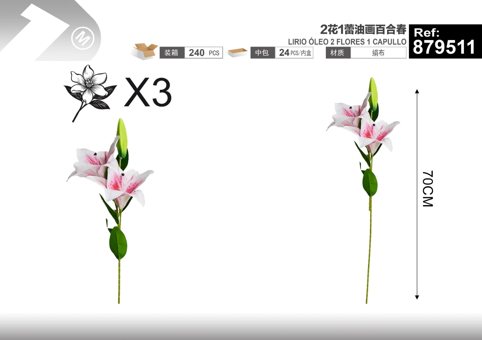 Flores y árboles decorativos, modelo 879511