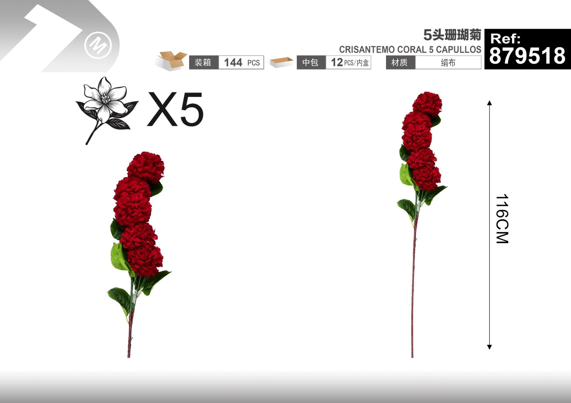 Flores y árboles decorativos, modelo 879518