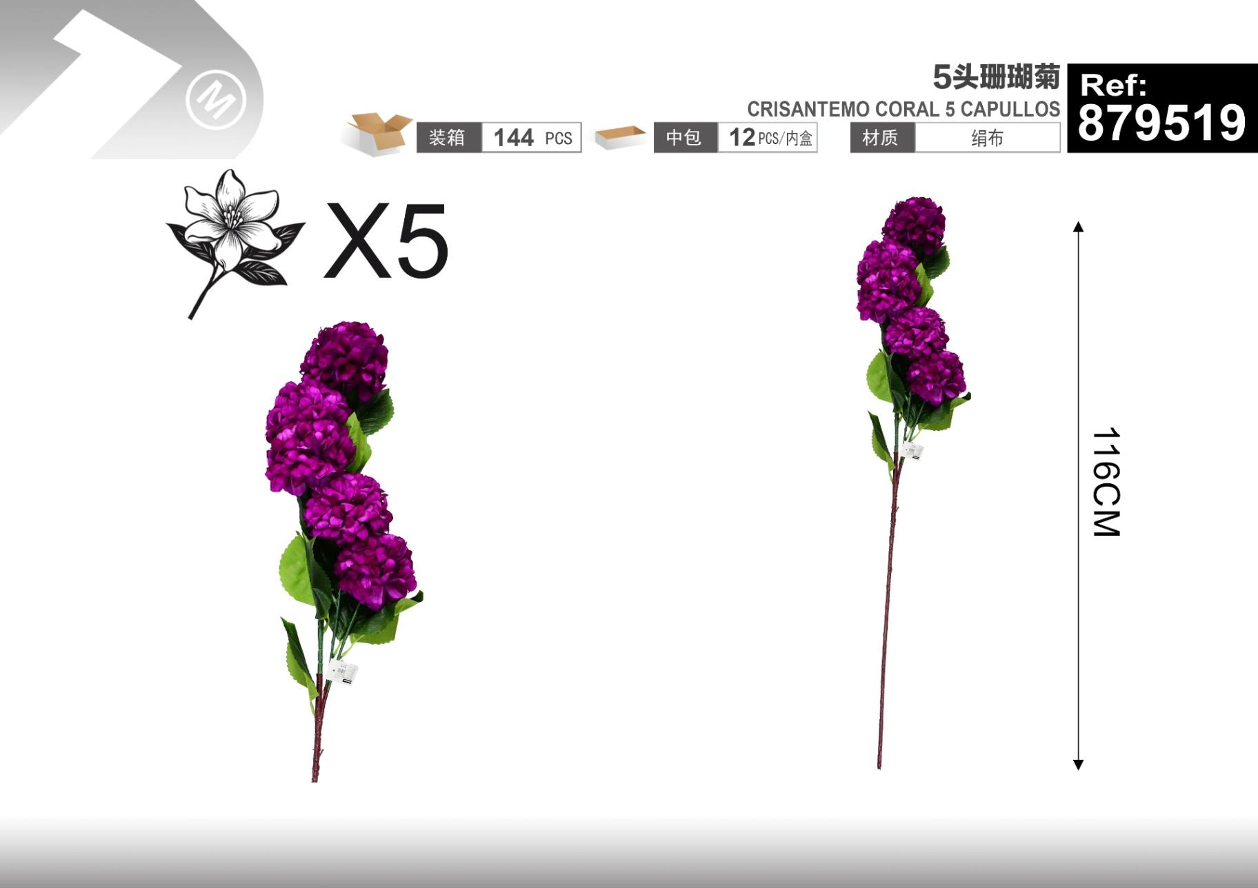 Flores y árboles decorativos, modelo 879519