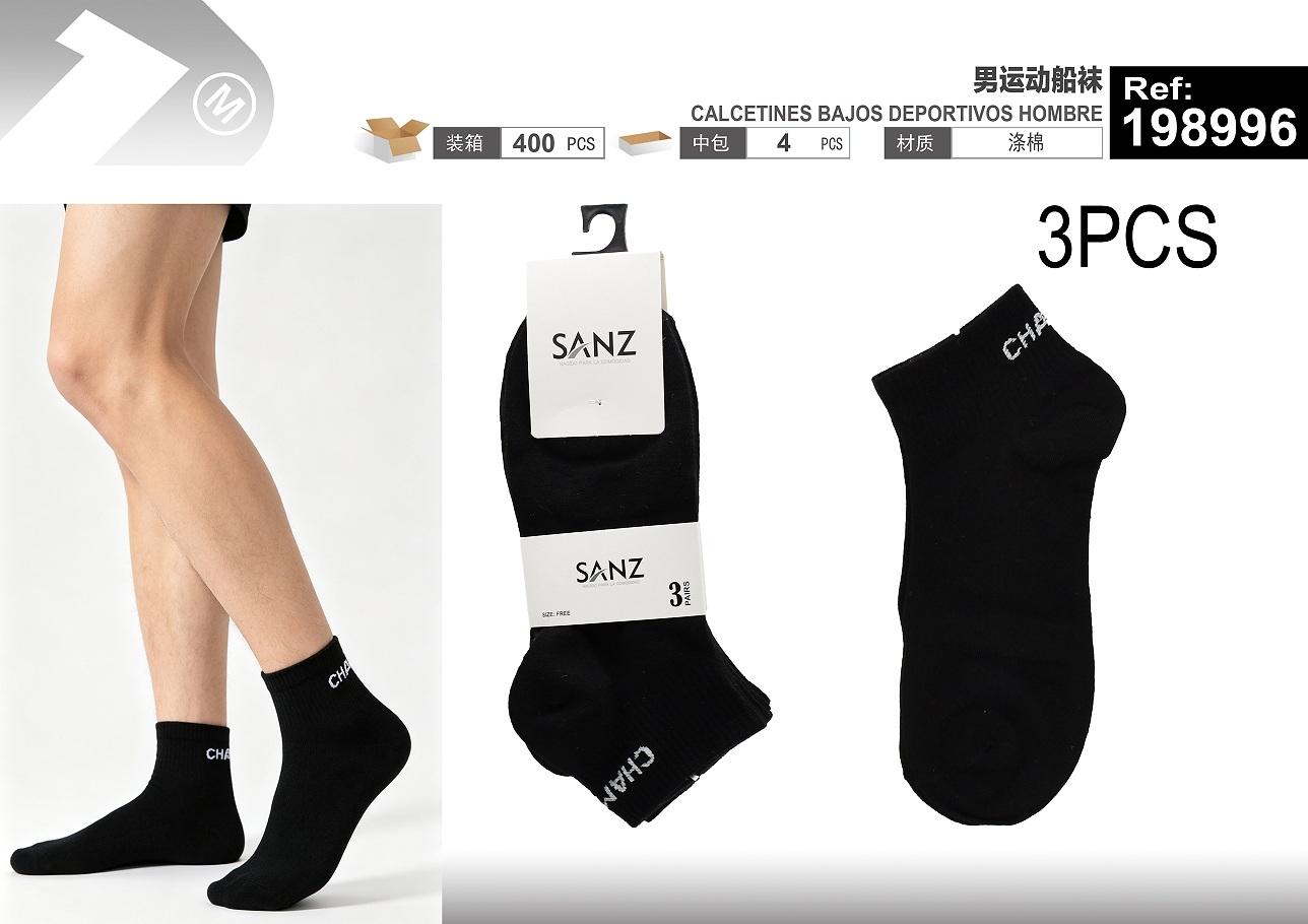 Calcetines tobilleros para hombre, modelo 198996