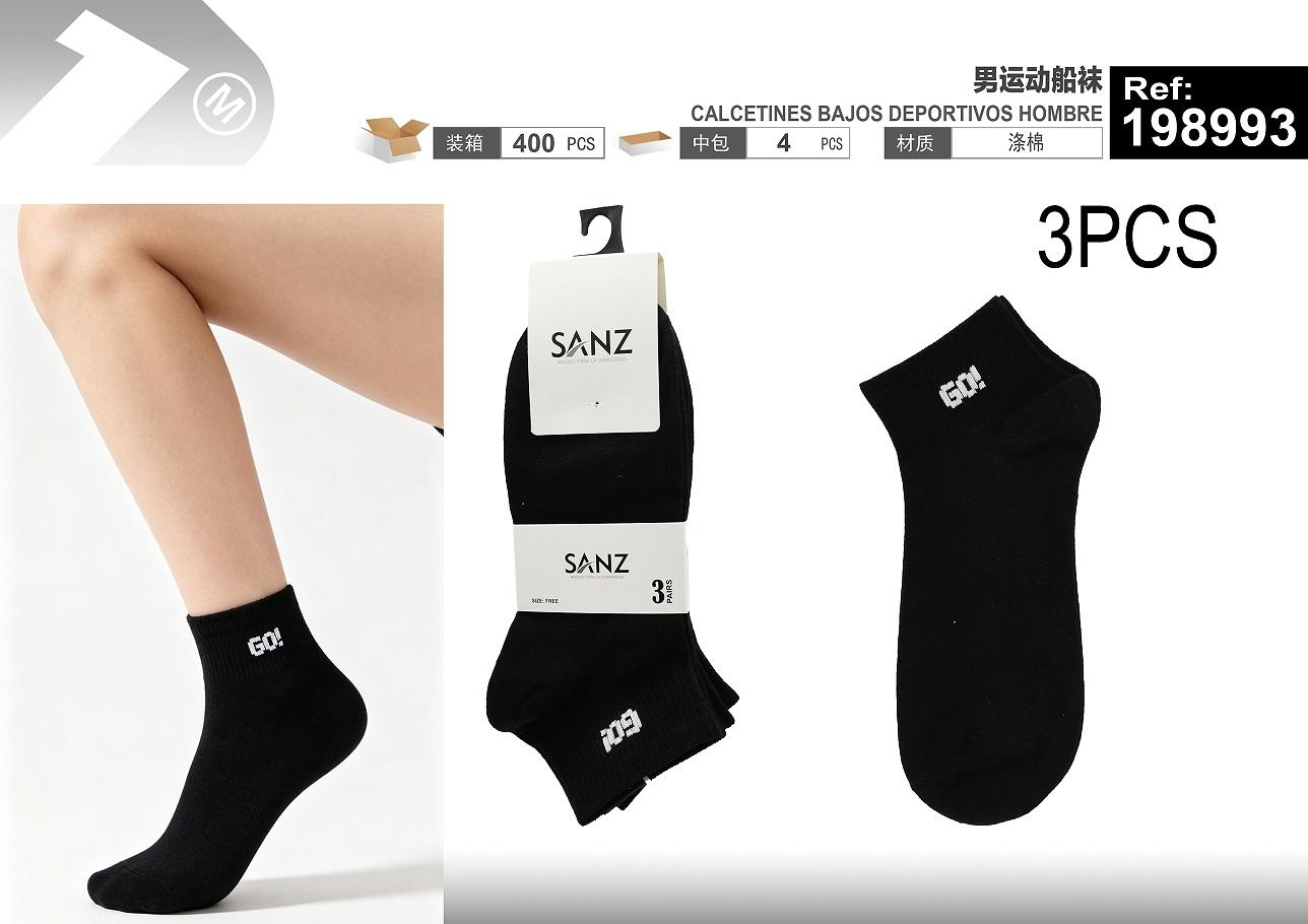 Calcetines tobilleros para hombre, modelo 198993