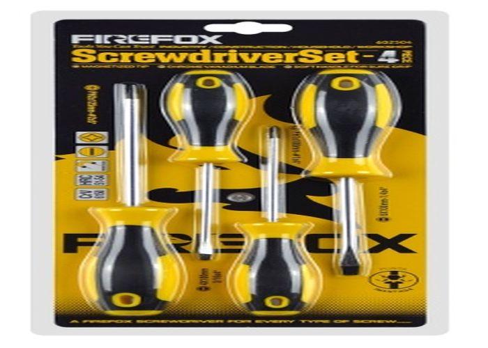 Serie de destornilladores, 4 piezas, ref. 602504
