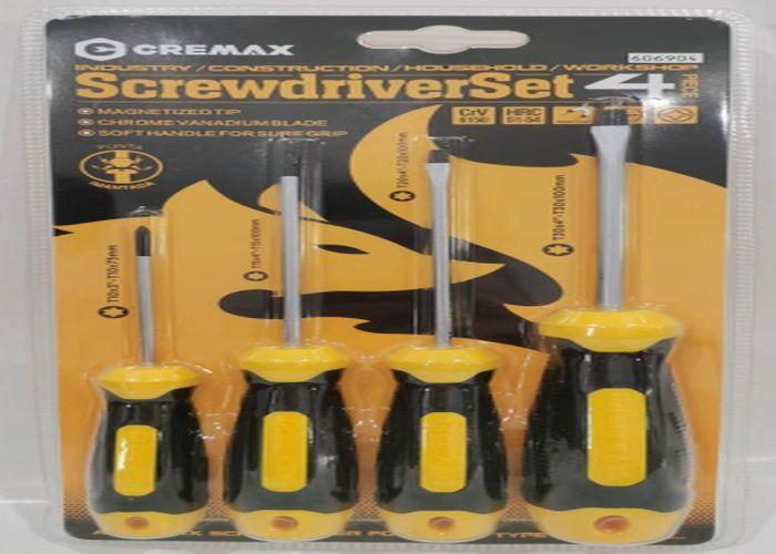 Serie de destornilladores, 4 piezas, ref. 606904