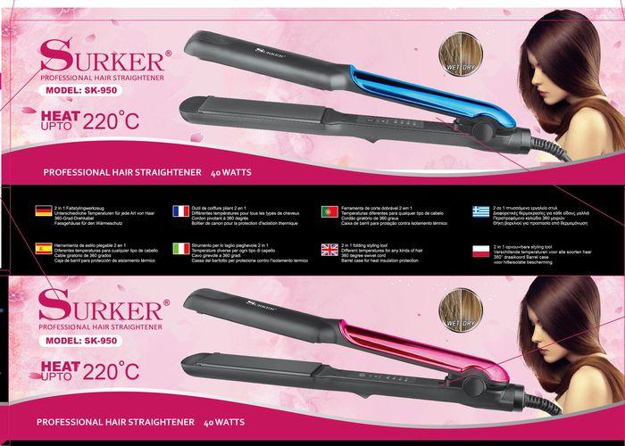 Plancha de pelo, modelo SK-950
