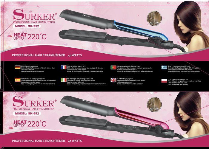Plancha de pelo, modelo SK-952