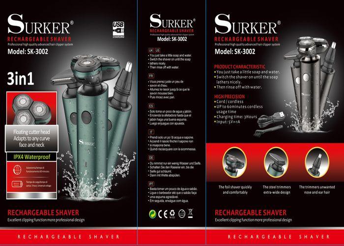 Maquinilla de afeitar, modelo SK-3002