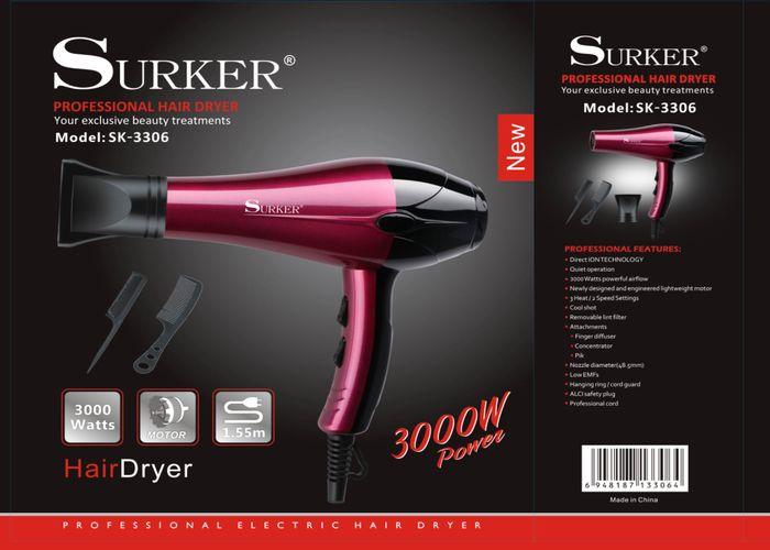 secador de pelo, modelo SK-3306