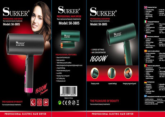 secador de pelo, modelo SK-3805