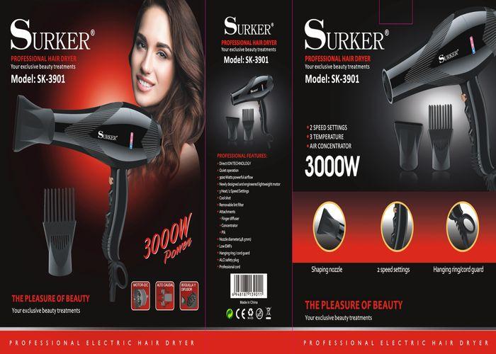 secador de pelo, modelo SK-3901