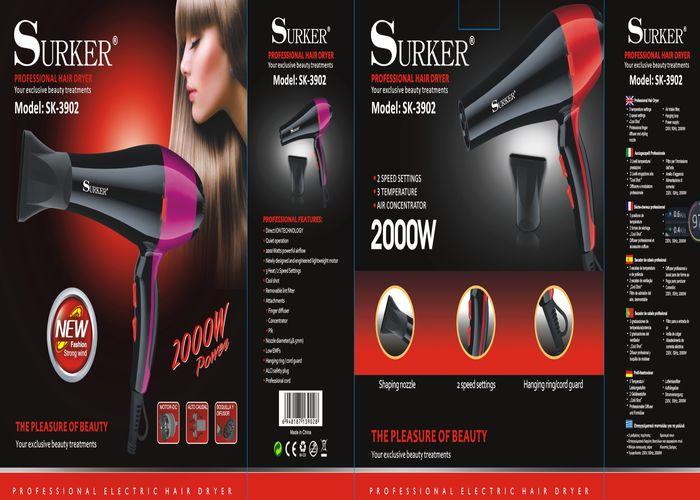 secador de pelo, modelo SK-3902