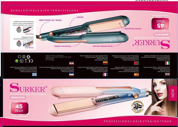 Plancha de pelo, modelo SK-972