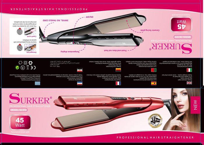 Plancha de pelo, modelo SK-973