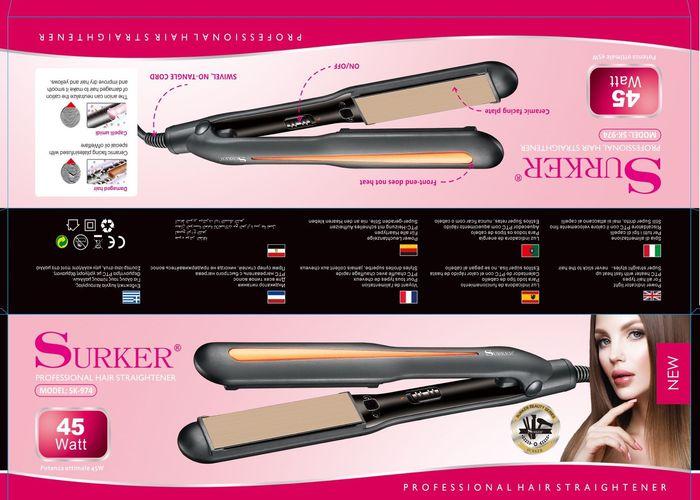 Plancha de pelo, modelo SK-974