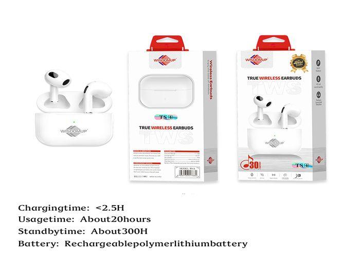 auriculares bluetooth, color azul, modelo TS-4