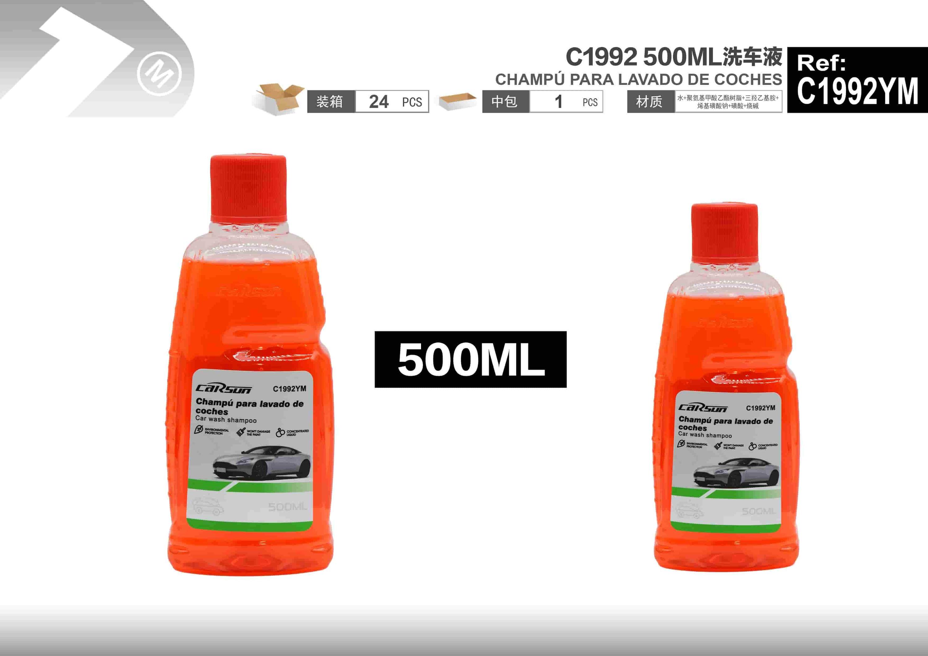 Lavado y cuidado del auto, modelo C1992, 500 ml
