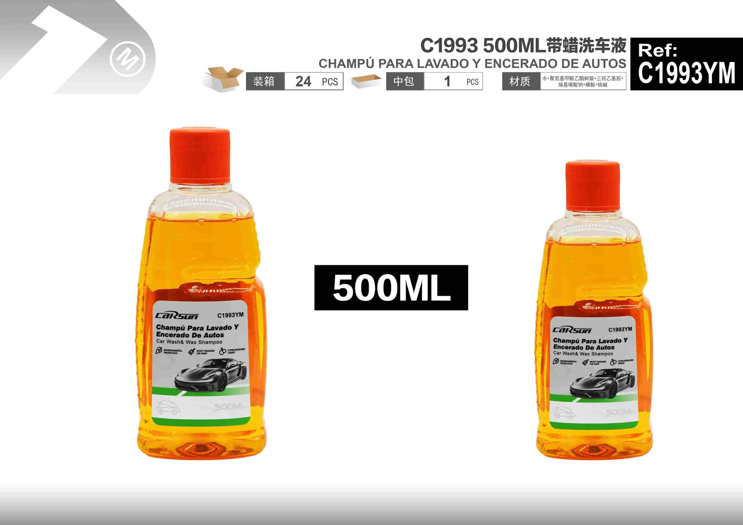 Lavado y cuidado del auto, modelo C1993, 500 ml