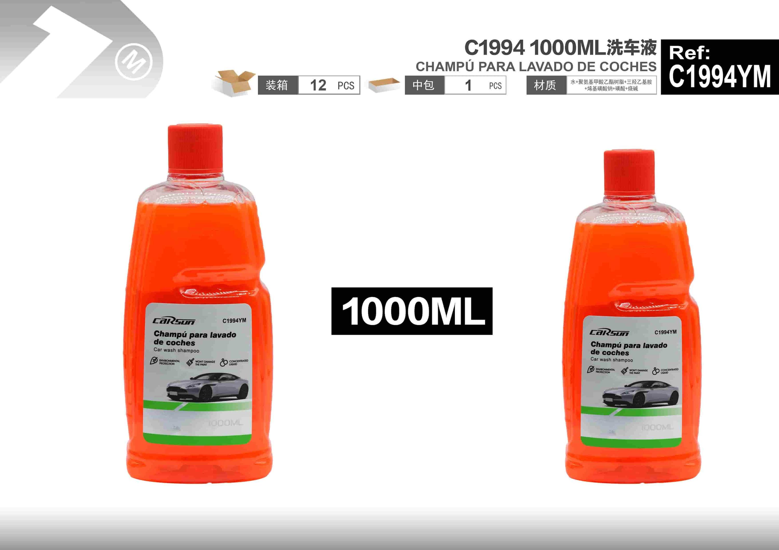 Lavado y cuidado del auto, modelo C1994, 1000 ml
