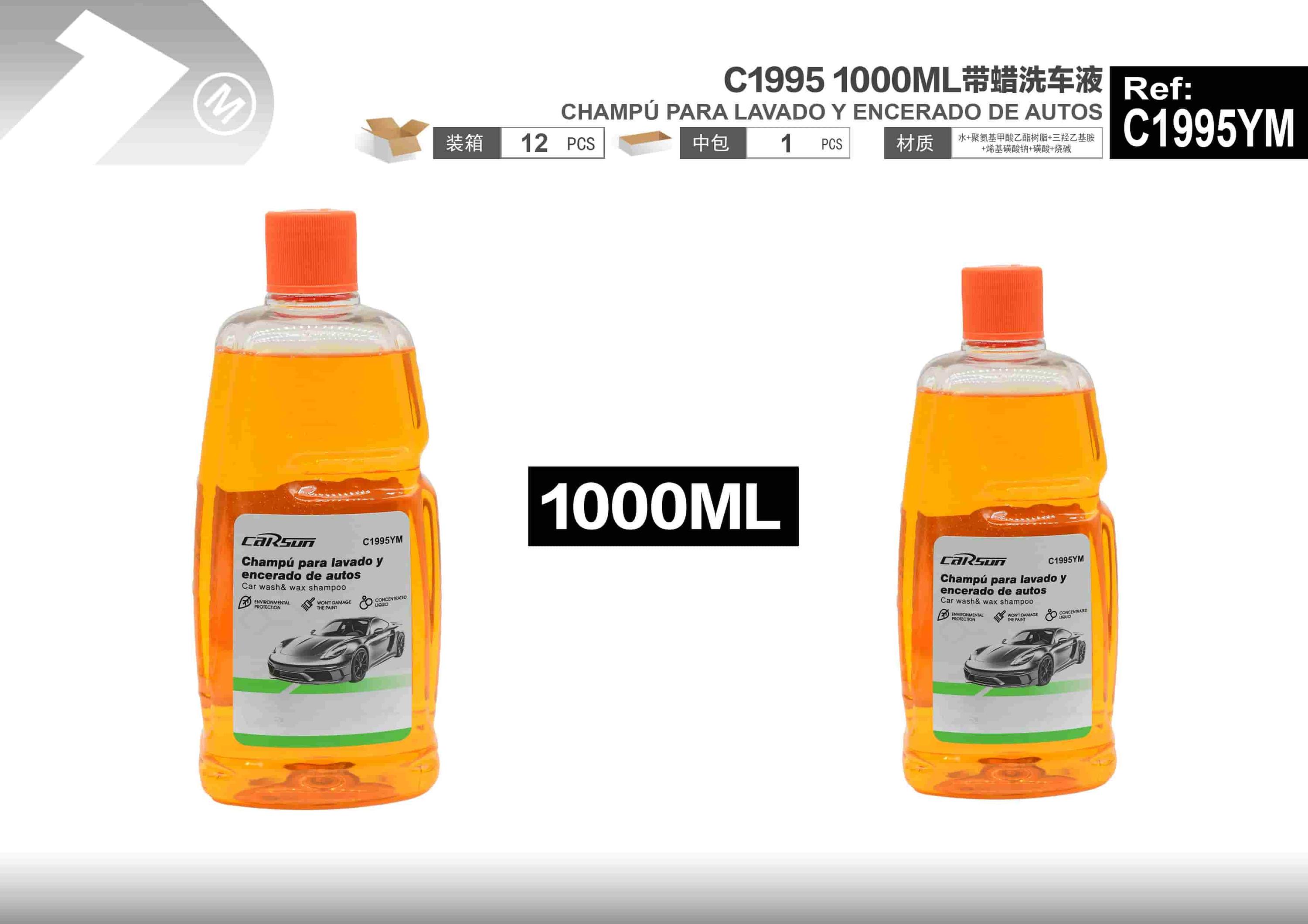 Lavado y cuidado del auto, modelo C1995, 1000 ml
