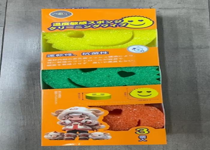Esponjas de limpieza, 10 × 10 × 3 cm, modelo SD-906367-1