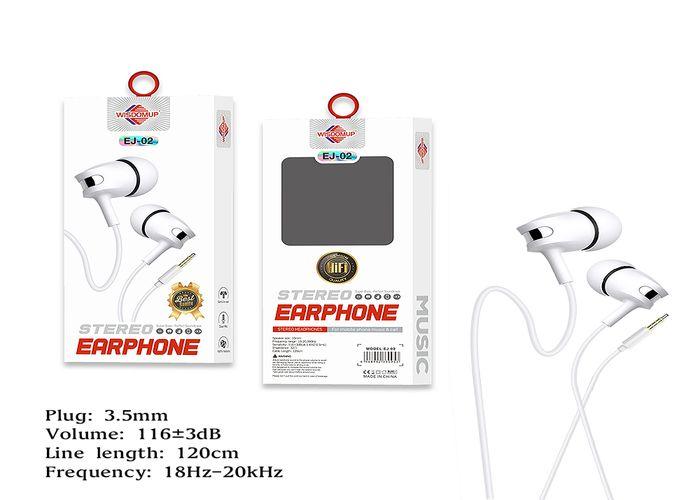 cable de auriculares, 3,5 mm, modelo EJ-02A