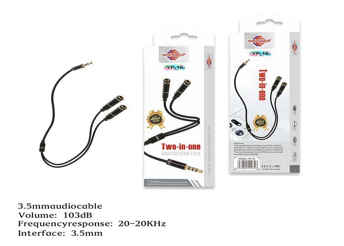 cables de audio, 3,5 mm, modelo YP-16A
