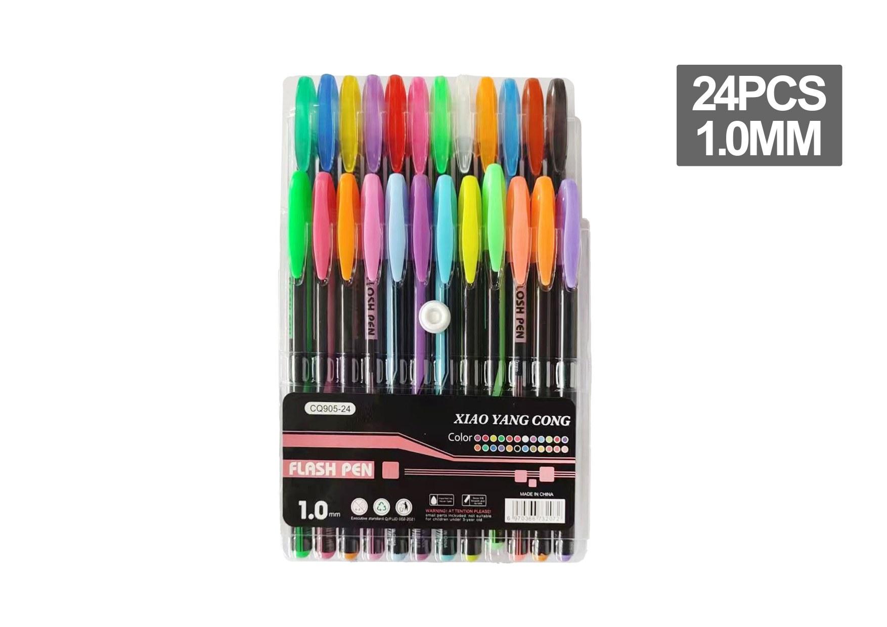 resaltador, 24 piezas, color negro