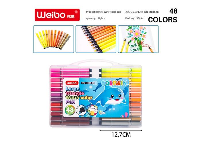 Pluma de acuarela, modelo WB-11001-48