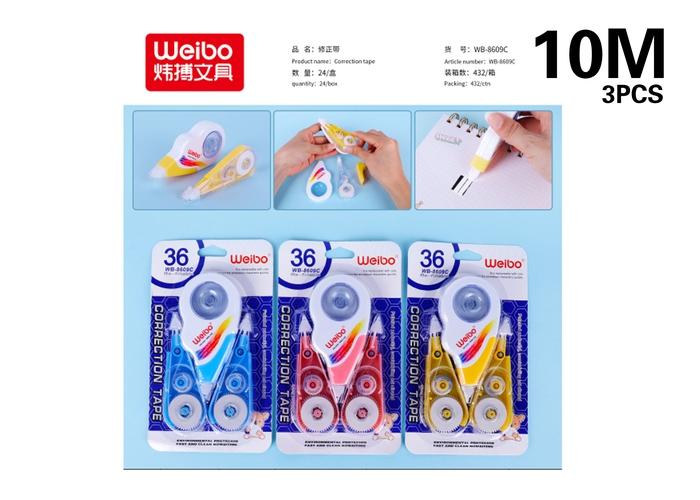 cinta correctora, modelo WB-8609C
