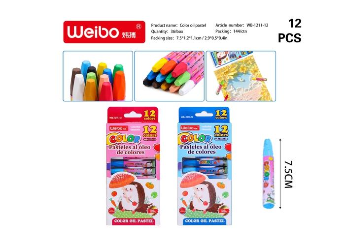 pastel al oleo, modelo WB-1211-12