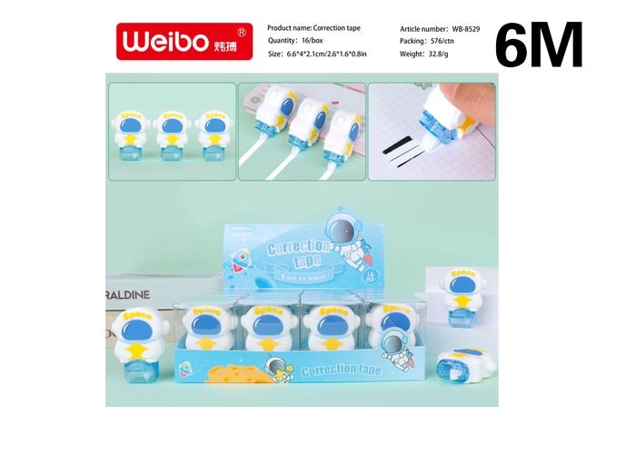 cinta correctora, modelo WB-8529