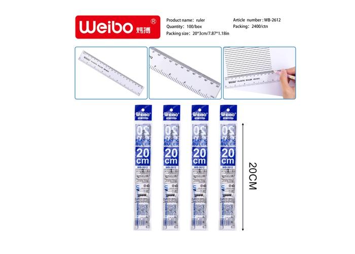 Regla, modelo WB-2612-20CM
