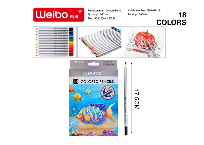 Lápices de colores, modelo WB9018-18