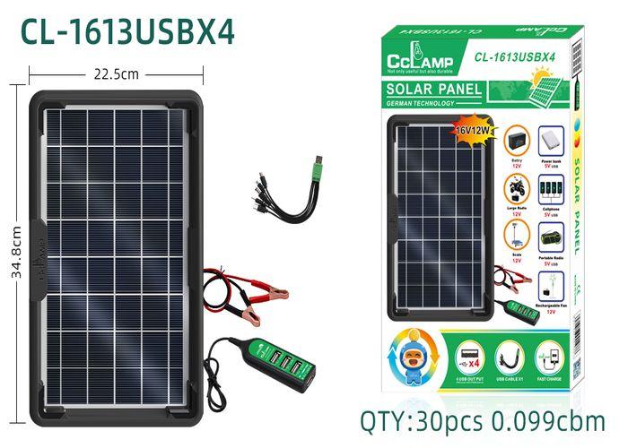 luces solares, 16 V, modelo CL-1613USB