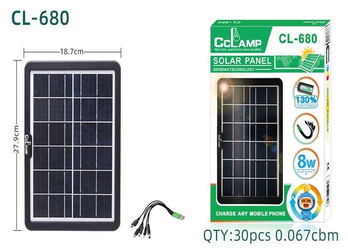luces solares, 8 W