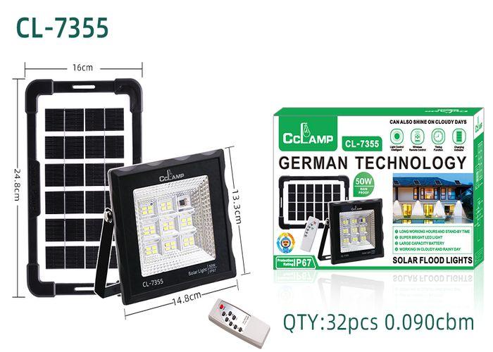luces solares, 50 W, modelo CL-7355