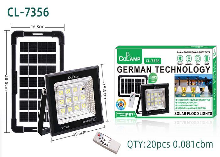 luces solares, 100 W
