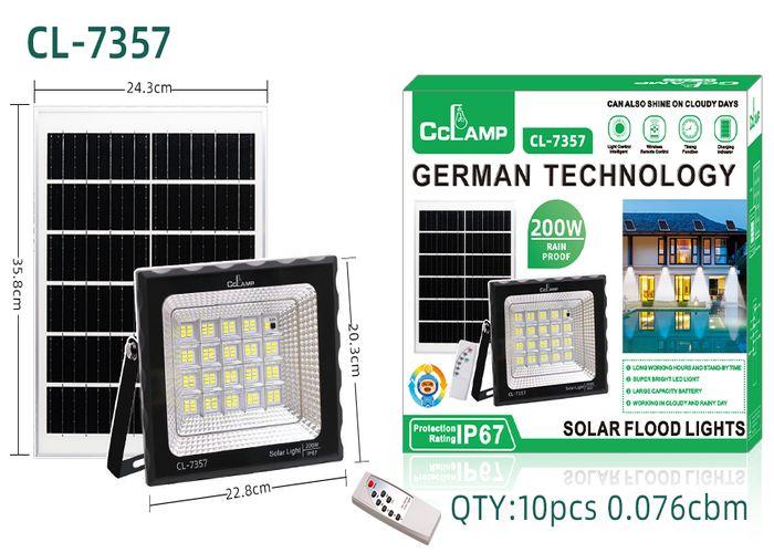 luces solares, 200 W, modelo CL7357