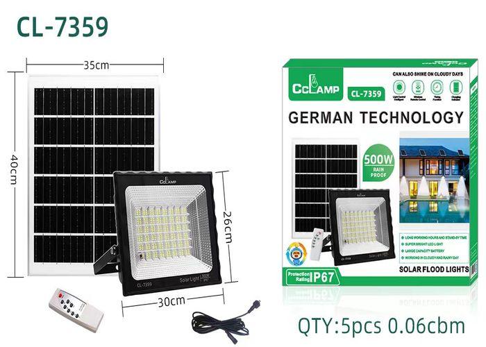 luces solares, 500 W
